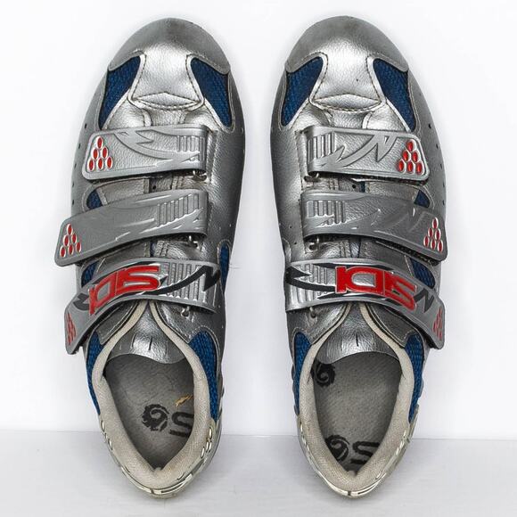 SIDI Women's Cycling Shoes Shimano SPD SL SM-SH11 Road Gray Blue Size 39 | AI - Picture 5 of 6